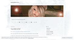 Desktop Screenshot of josiedecuir.wordpress.com