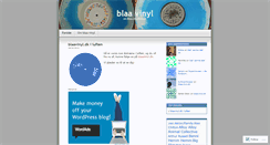 Desktop Screenshot of blaavinyl.wordpress.com