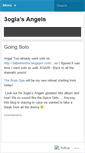 Mobile Screenshot of 3oglasangels.wordpress.com