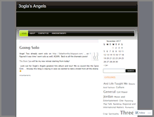 Tablet Screenshot of 3oglasangels.wordpress.com