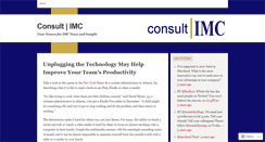 Desktop Screenshot of consultimc.wordpress.com