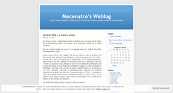 Desktop Screenshot of mecenatro.wordpress.com