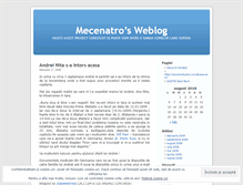 Tablet Screenshot of mecenatro.wordpress.com