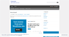 Desktop Screenshot of imprezzio.wordpress.com