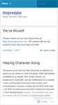 Mobile Screenshot of imprezzio.wordpress.com