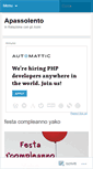 Mobile Screenshot of apassolento.wordpress.com