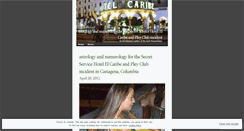 Desktop Screenshot of hotelcaribe.wordpress.com