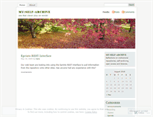 Tablet Screenshot of myselfarchive.wordpress.com
