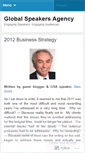 Mobile Screenshot of globalspeakersagency.wordpress.com