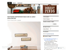 Tablet Screenshot of dorsetfinds.wordpress.com
