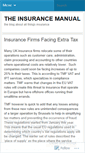 Mobile Screenshot of insurancemanual.wordpress.com