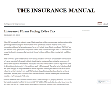 Tablet Screenshot of insurancemanual.wordpress.com