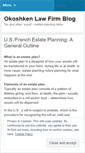 Mobile Screenshot of okoshkenlawfirm.wordpress.com