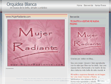 Tablet Screenshot of orquideablanca.wordpress.com