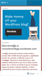 Mobile Screenshot of conocecondega.wordpress.com