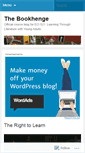 Mobile Screenshot of bookhenge.wordpress.com