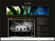 Tablet Screenshot of lostnangeles.wordpress.com