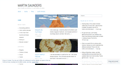 Desktop Screenshot of martinsaunders.wordpress.com