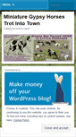 Mobile Screenshot of minigypsy.wordpress.com