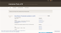 Desktop Screenshot of lpri.wordpress.com