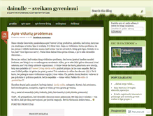 Tablet Screenshot of dainulle.wordpress.com