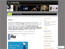 Tablet Screenshot of deusexmachinalab.wordpress.com