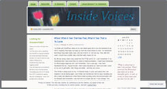 Desktop Screenshot of insidevoices.wordpress.com
