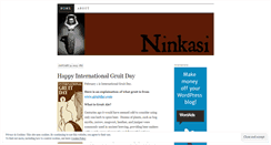 Desktop Screenshot of ninkasitoronto.wordpress.com