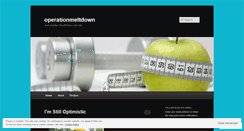 Desktop Screenshot of operationmeltdown.wordpress.com