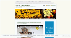 Desktop Screenshot of estadocatalan.wordpress.com