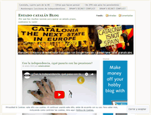 Tablet Screenshot of estadocatalan.wordpress.com