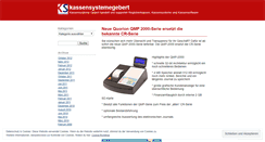 Desktop Screenshot of kassensystemegebert.wordpress.com