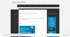 Desktop Screenshot of musicofhunza.wordpress.com
