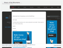Tablet Screenshot of musicofhunza.wordpress.com