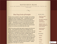 Tablet Screenshot of davidrix.wordpress.com