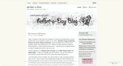 Desktop Screenshot of heartaday.wordpress.com