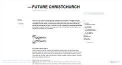 Desktop Screenshot of futurechristchurch.wordpress.com