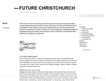 Tablet Screenshot of futurechristchurch.wordpress.com
