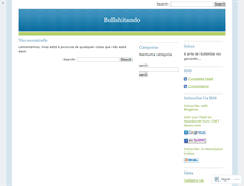 Tablet Screenshot of bullshitando.wordpress.com