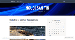 Desktop Screenshot of nguoisantin.wordpress.com