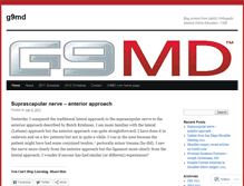 Tablet Screenshot of g9md.wordpress.com