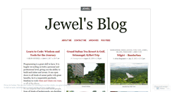 Desktop Screenshot of jewelewu.wordpress.com