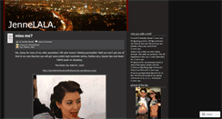 Desktop Screenshot of jennelala.wordpress.com