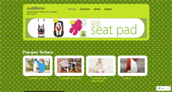 Desktop Screenshot of cuddlemeshop.wordpress.com