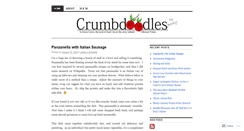 Desktop Screenshot of crumbdoodles.wordpress.com