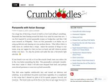 Tablet Screenshot of crumbdoodles.wordpress.com