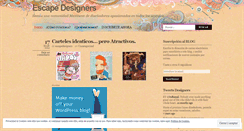 Desktop Screenshot of escapedesigners.wordpress.com
