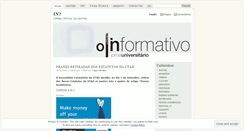 Desktop Screenshot of oinformativo.wordpress.com