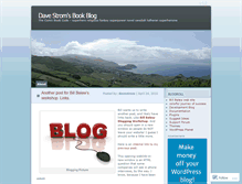 Tablet Screenshot of davestrom.wordpress.com