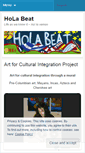 Mobile Screenshot of holabeat.wordpress.com